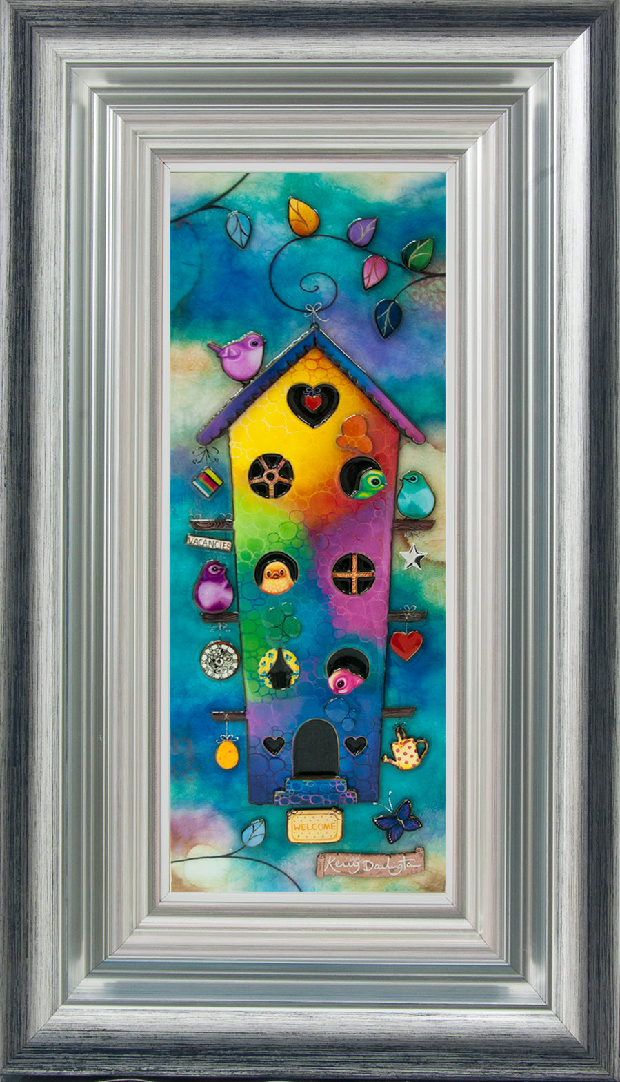 Kerry Darlington Birdhouse In Your Soul - The Acorn Gallery, Pocklington