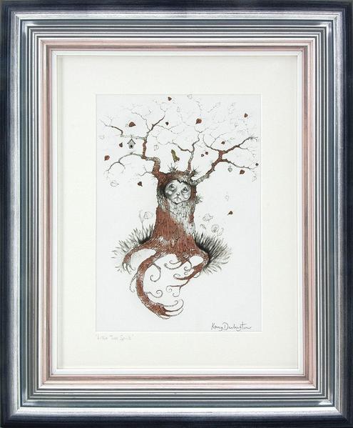 Kerry Darlington Little Tree Spirit Sketch - The Acorn Gallery, Pocklington