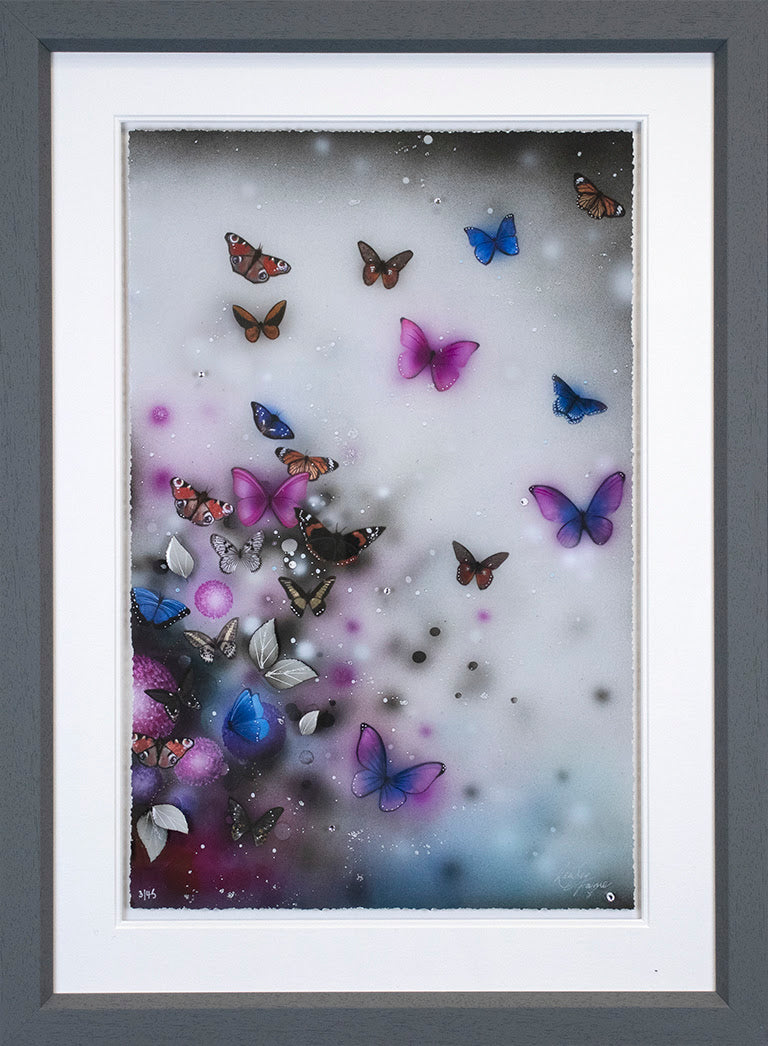 Kealey Farmer Flutter Limited Edition Print available to purchase from The Acorn Gallery in Pocklington. Delivery available.