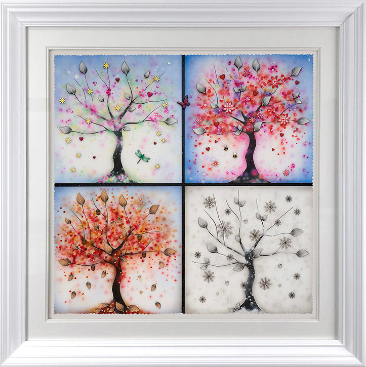 Four Seasons Deluxe Edition by Kealey Farmer available from The Acorn Gallery in Pocklington. Shop online or call 01759 307652.