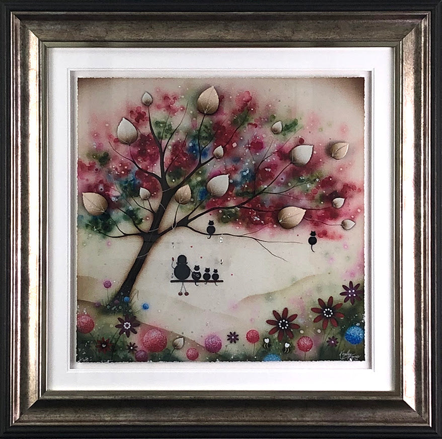 Cat Woman by Kealey Farmer-Limited Edition Print-The Acorn Gallery, Pocklington