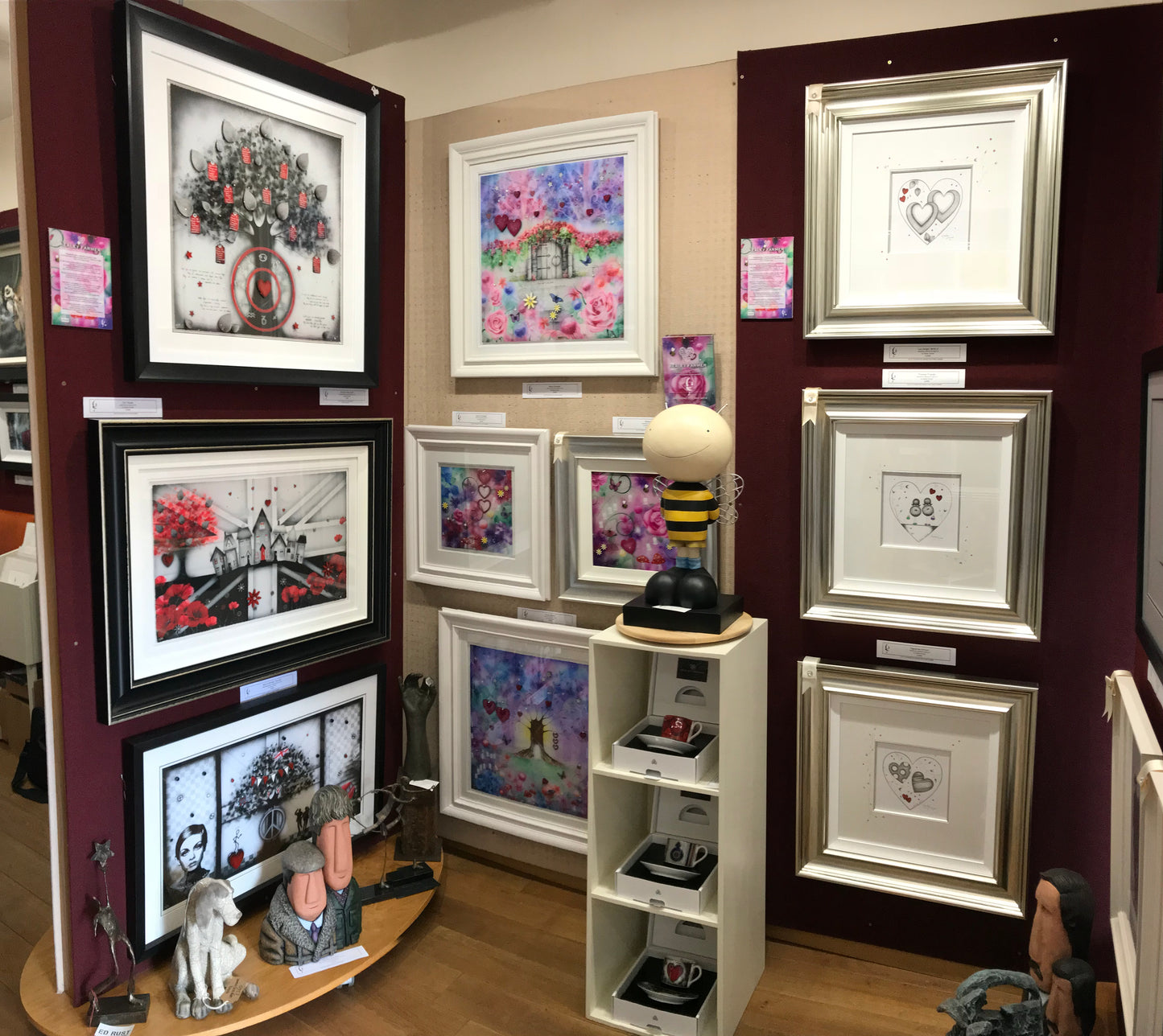 Luv Hanging With U Original Sketch by Kealey Farmer Sold by The Acorn Gallery. New Original Sketches Available. Secure UK Delivery. Call for Details on 01759 307652.