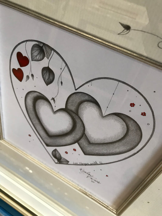 Luv Hanging With U Original Sketch by Kealey Farmer Sold by The Acorn Gallery. New Original Sketches Available. Secure UK Delivery. Call for Details on 01759 307652.