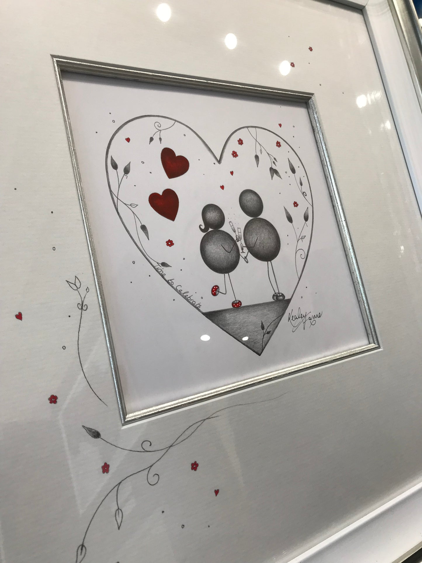 Time to Celebrate Original Sketch by Kealey Farmer Sold by The Acorn Gallery. More original sketches available. Secure UK Delivery. Shop Online or Call 01759 307652.