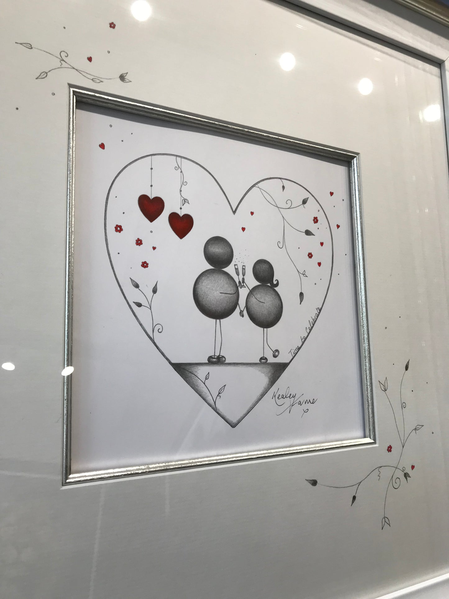 Time to Celebrate Original Sketch by Kealey Farmer Sold by The Acorn Gallery. More original sketches available. Secure UK Delivery. Shop Online or Call 01759 307652.