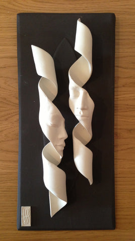Fragments Collection : Double Helix Original by Lucinda Brown *SOLD*
