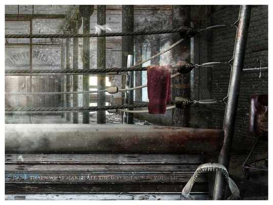 Mark Davies One More Round Rocky - Limited Edition Print - The Acorn Gallery, Pocklington