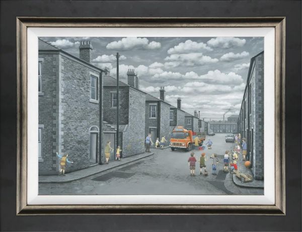 Leigh Lambert Thirsty Work Canvas - The Acorn Gallery, Pocklington