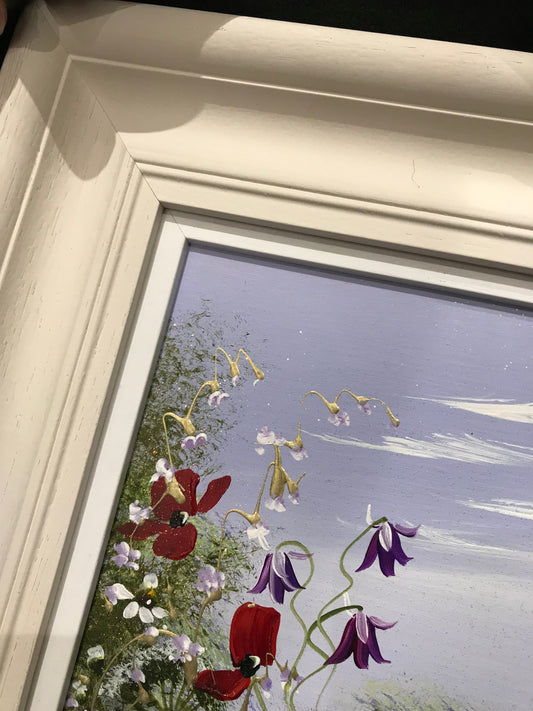 Mary Shaw Flowers In The Meadow V Original - The Acorn Gallery, Pocklington