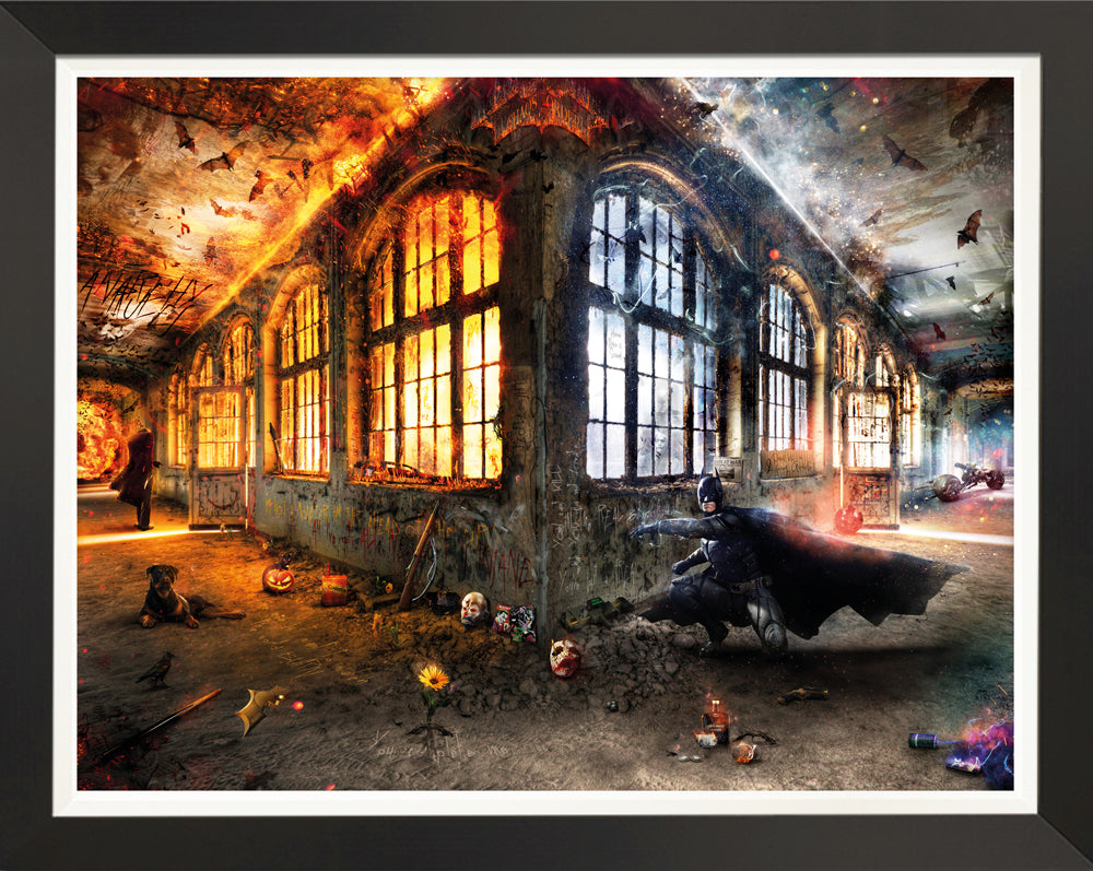 Mark Davies Chaos And Order Batman - The Acorn Gallery. Pocklington