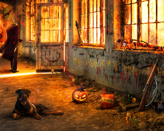 Mark Davies Chaos And Order Batman - The Acorn Gallery. Pocklington