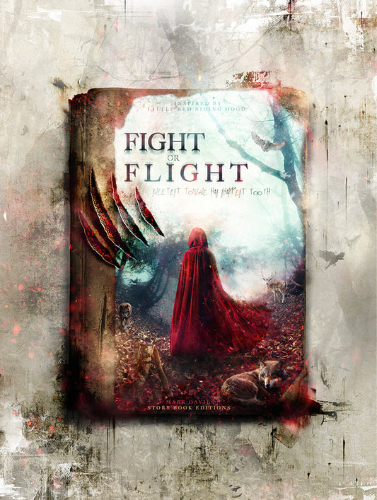 Mark Davies Fight Or Flight Little Red Riding Hood Story Book - The Acorn Gallery, Pocklington