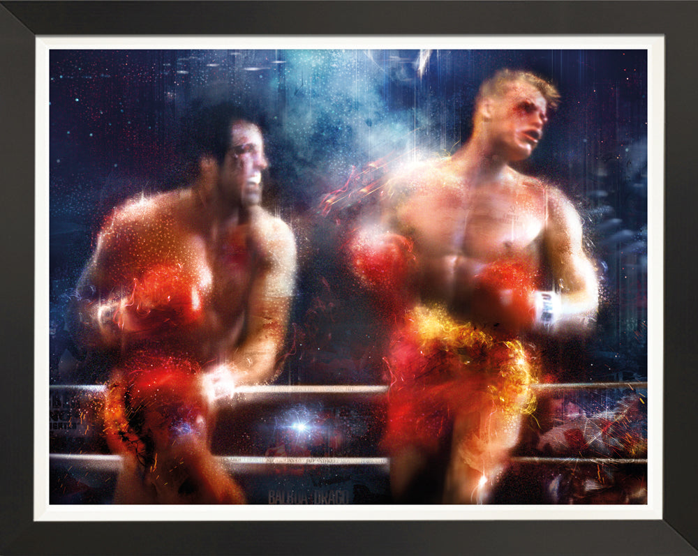 Mark Davies Keep Moving Forward Rocky Balboa - The Acorn Gallery, Pocklington