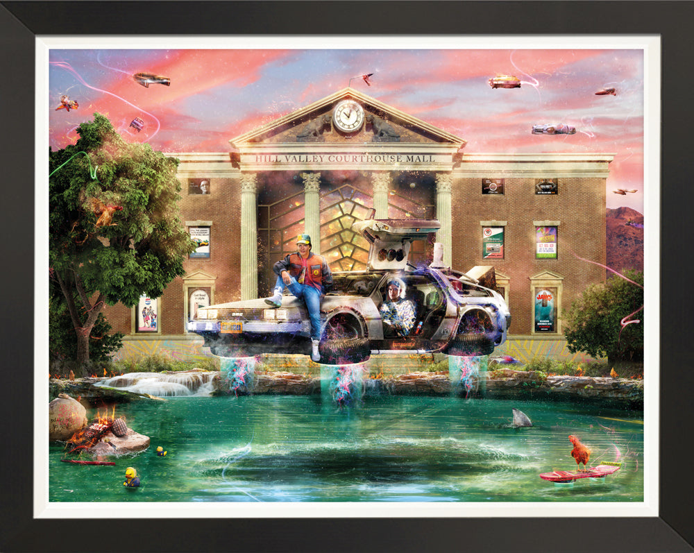 Mark Davies Outareach Back To The Future - Limited Edition Print - The Acorn Gallery, Pocklington
