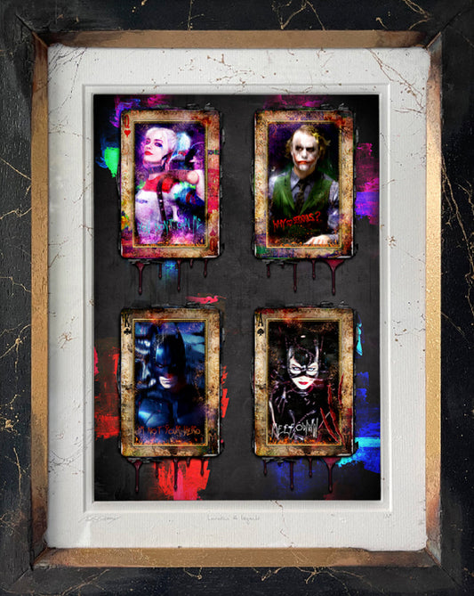 Mark Davies Lunatic And Legends Playing Card Edition - The Acorn Gallery, Pocklington