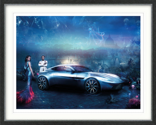 Mark Davies Underwater Love Bond Hand Embellished Canvas - The Acorn Gallery, Pocklington