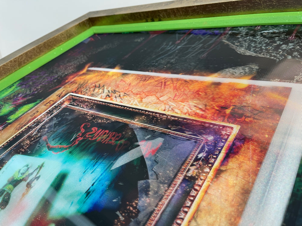 Mark Davies Why So Serious? Lenticular No 1 AP - The Acorn Gallery, Pocklington