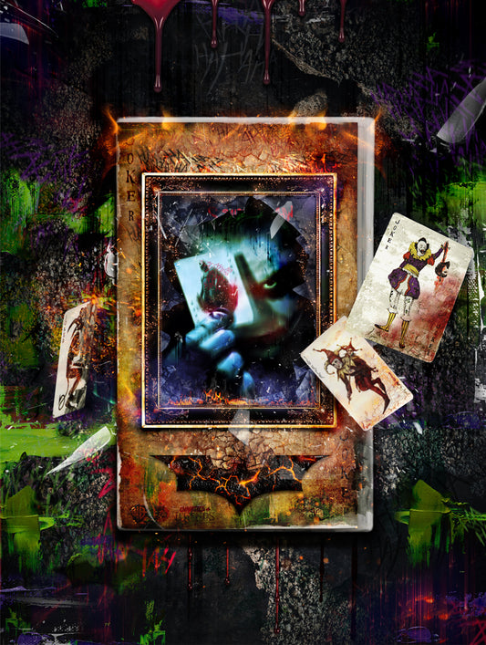 Mark Davies Why So Serious? Lenticular No 1 AP - The Acorn Gallery, Pocklington