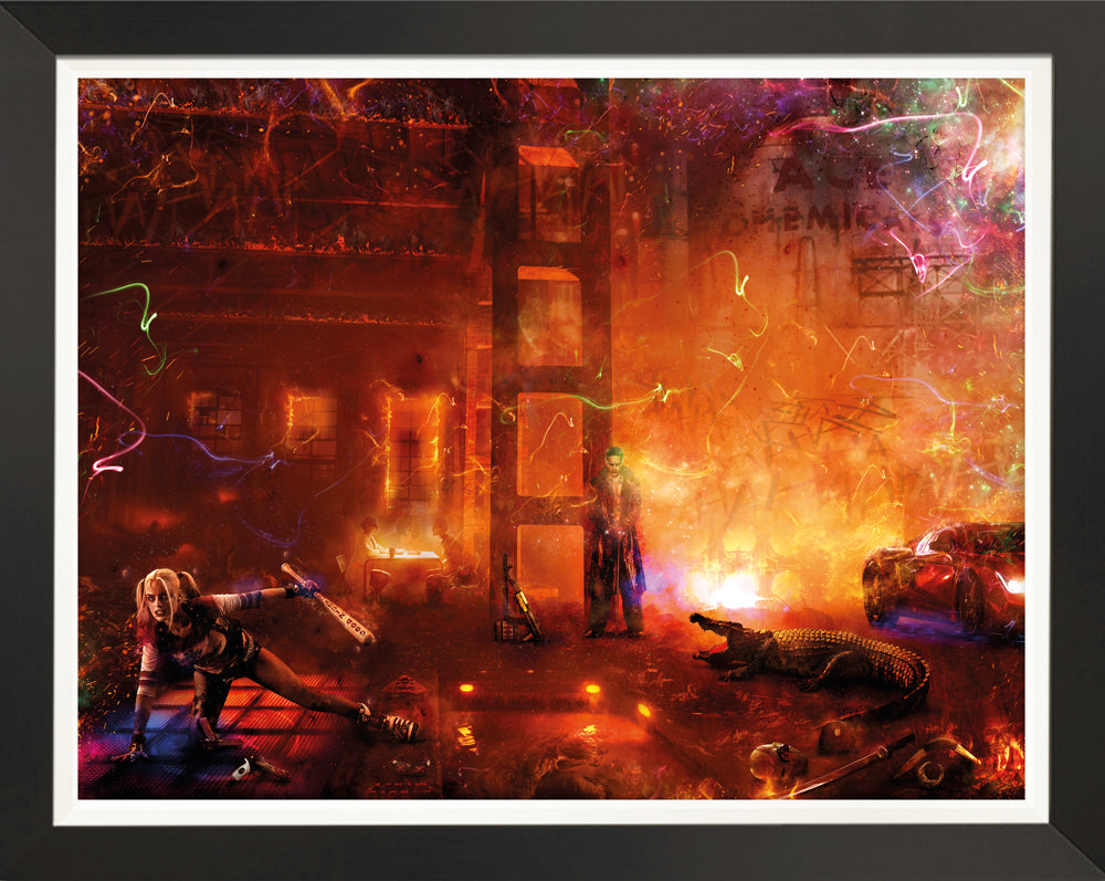 Mark Davies Toxicity Suicide Squad - Limited Edition Print - The Acorn Gallery, Pocklington