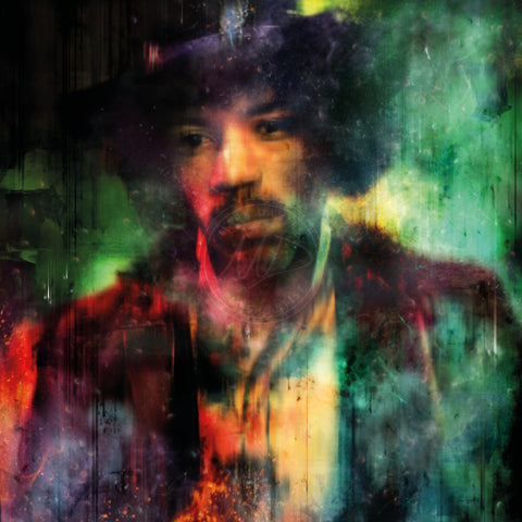 Am I Happy Or In Misery (Jimi Hendrix) by Mark Davies-Limited Edition Print-Mark-Davies-British-artist-The Acorn Gallery