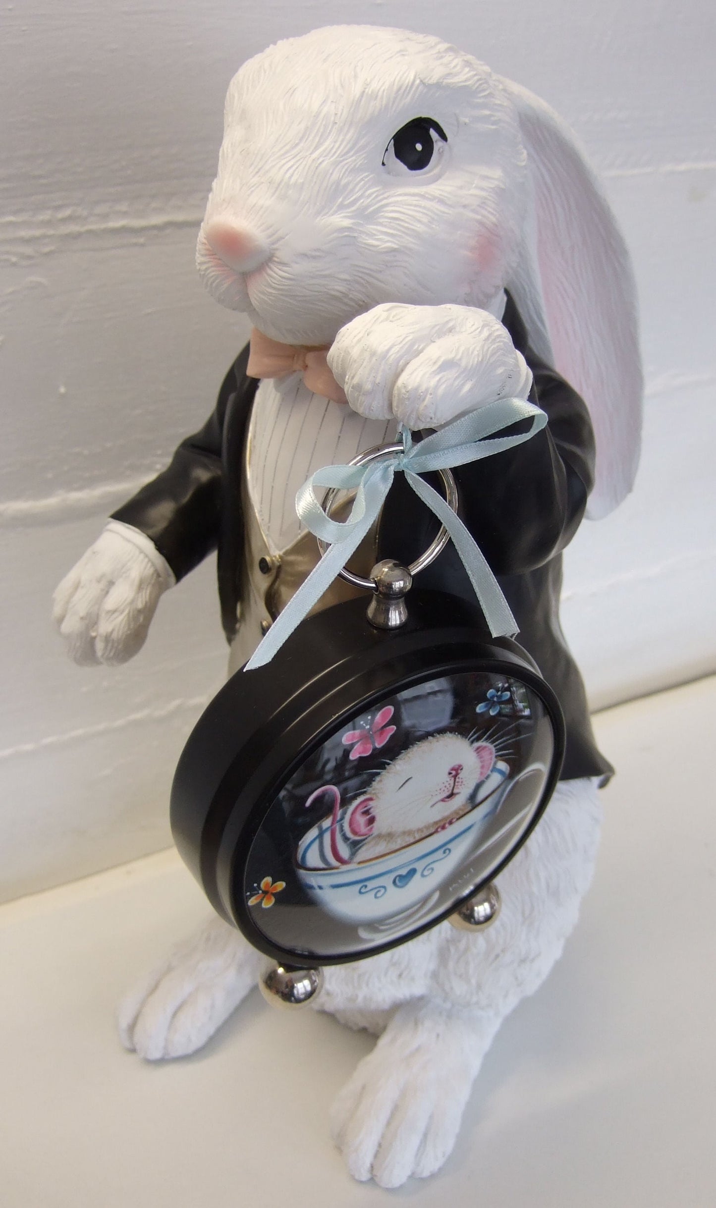 Marie Louise Wrightson Sleepy Dormouse And The White Rabbit Original - The Acorn Gallery, Pocklington