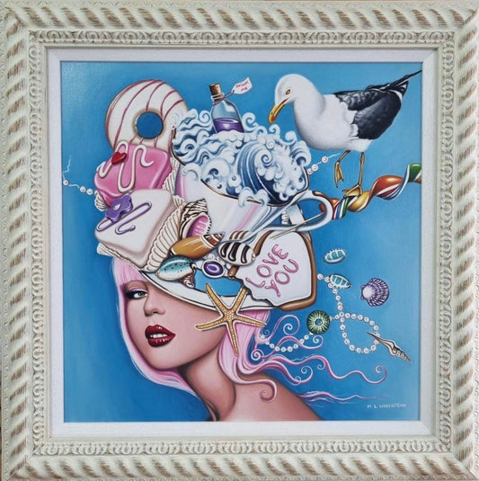 Marie Louise Wrightson Summer Dreams Original - The Acorn Gallery, Pocklington