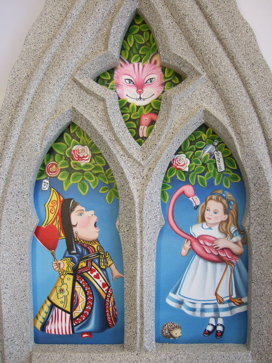 Marie Louise Wrightson The Queens Croquet Ground Original - The Acorn Gallery, Pocklington