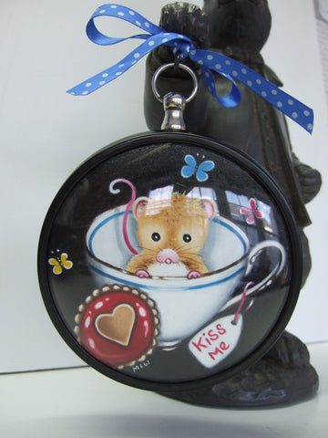 The White Rabbits Tea Party Original by Marie Louise Wrightson *SOLD*