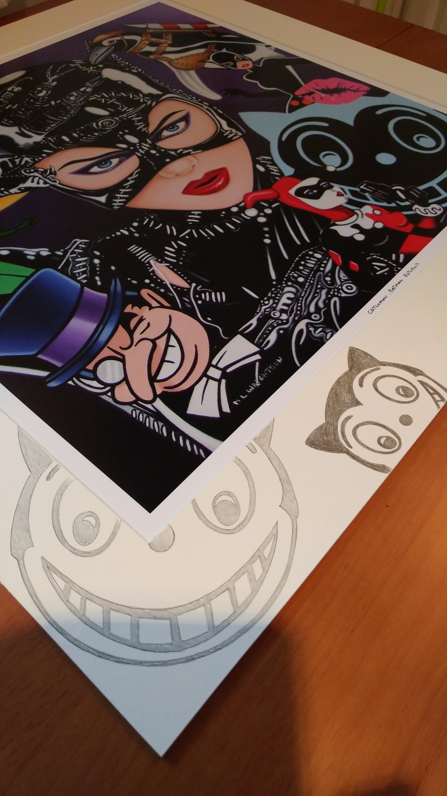 Marie Louise Wrightson Cat Woman Batman Returns - The Acorn Gallery, Pocklington