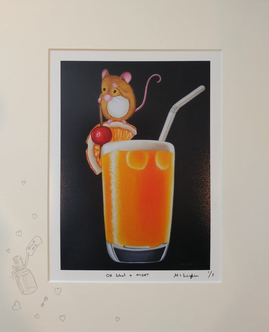 Marie Louise Wrightson Oh What A Night Limited Ed Print - The Acorn Gallery, Pocklington