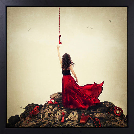 Michelle Mackie Messages From Above Original - The Acorn Gallery, Pocklington