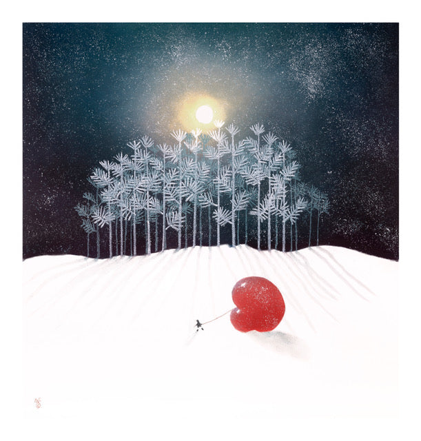 Mackenzie Thorpe Winter Frost Framed - The Acorn Gallery, Pocklington