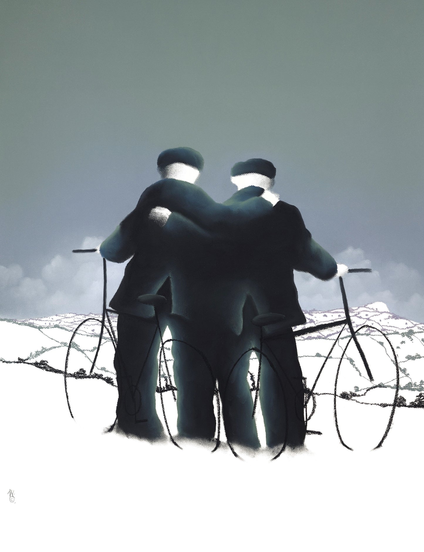 Mackenzie Thorpe All For One Framed - The Acorn Gallery, Pocklington