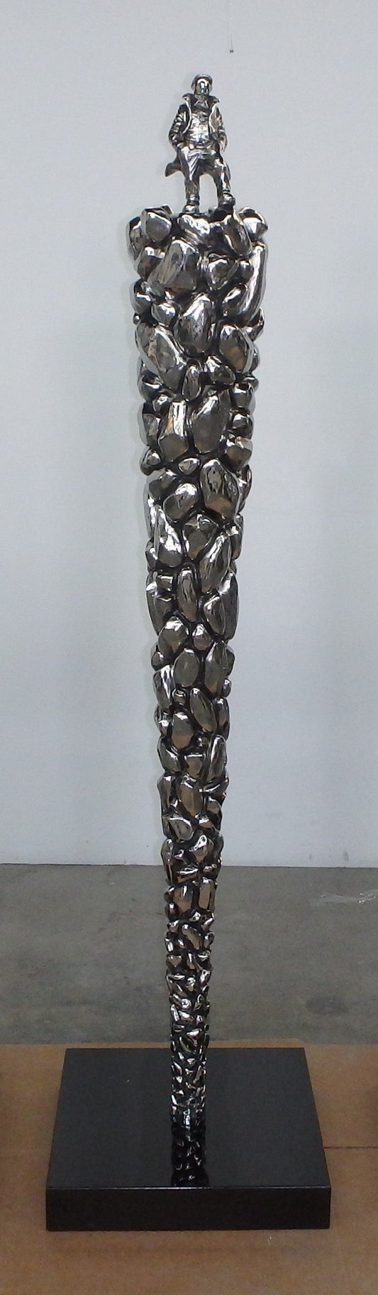 Mackenzie Thorpe Beautiful View Stainless Steel Sculpture - The Acorn Gallery, Pocklington