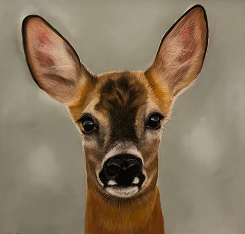Young Doe ORIGINAL by Natalie Bell *SOLD*