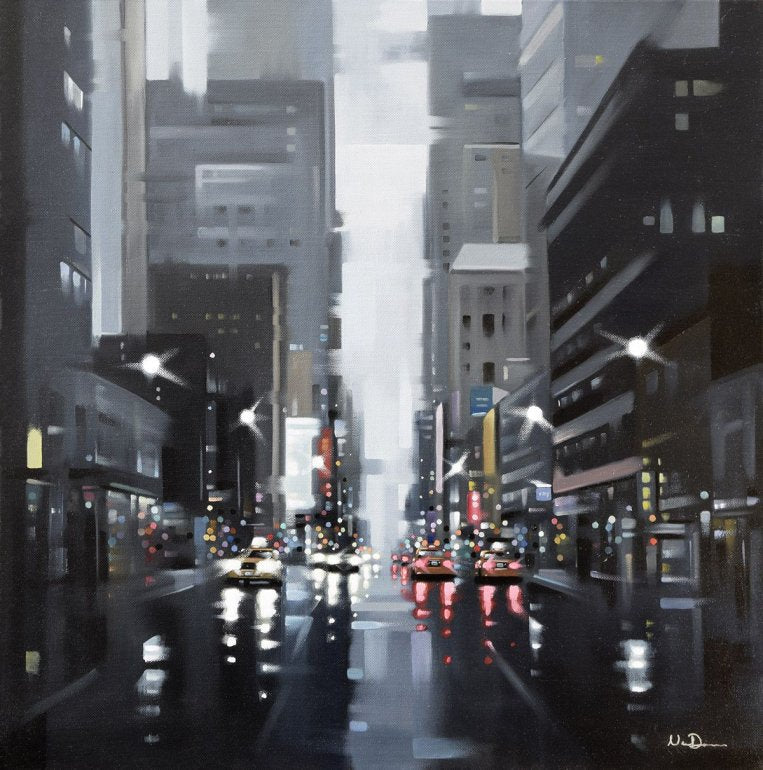 Neil Dawson Dark Days Canvas - The Acorn Gallery, Pocklington