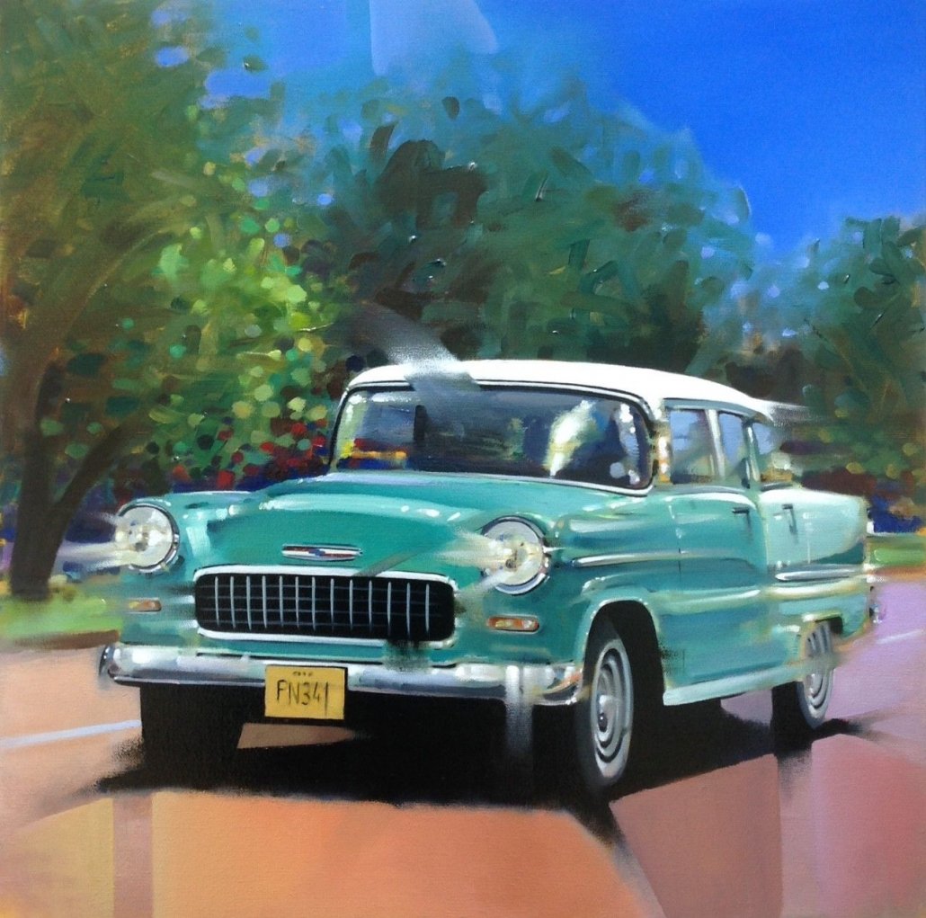Neil Dawson Highway Cruising Paper - The Acorn Gallery, Pocklington