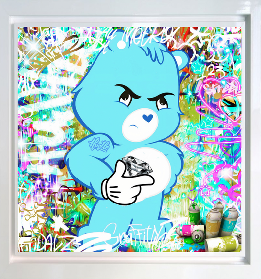 Onelife183 Don't Care Bear - The Acorn Gallery, Pocklington