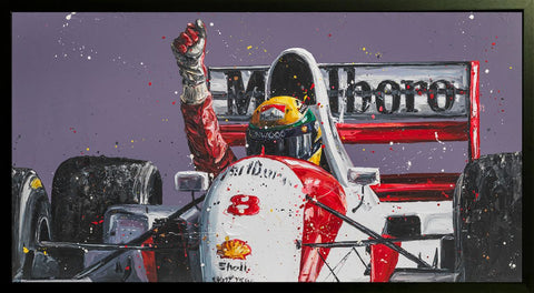 Concourse Senna Hand Embellished Canvas by Paul Oz