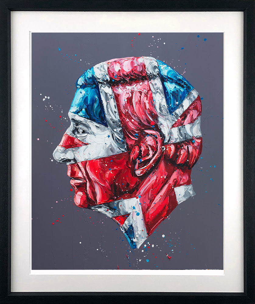 Paul Oz King Jack Paper Print - The Acorn Gallery, Pocklington