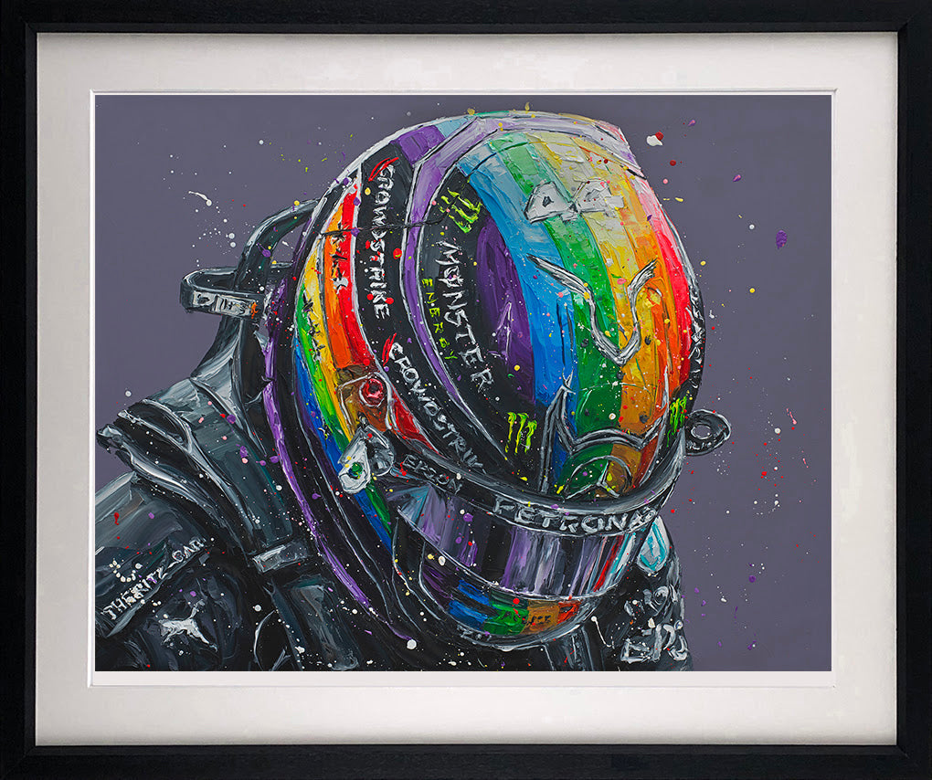 Paul Oz Max Dutch GP '21 Paper Print - The Acorn Gallery, Pocklington