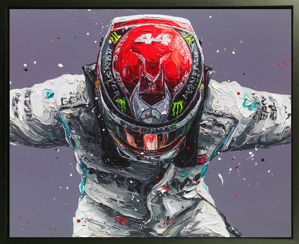 Paul Oz Still I Rise #6 Hand Embellished Canvas - The Acorn Gallery, Pocklington