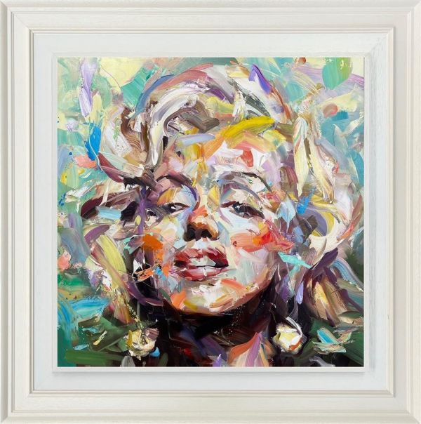 Paul Wright Love Of A Life Time Hand Embellished Canvas - The Acorn Gallery, Pocklington