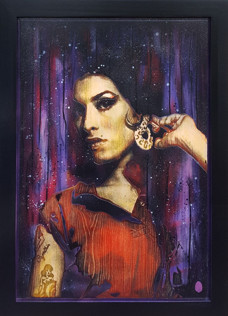 Rob Bishop Shadows Amy Winehouse - The Acorn Gallery, Pocklington