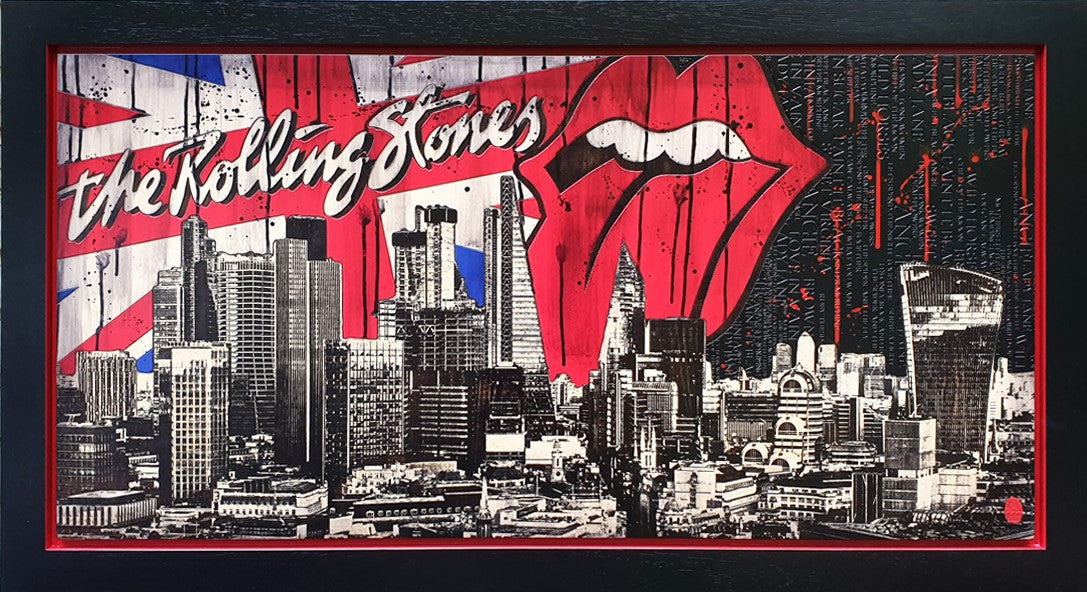 Rob Bishop The Stones London Skyline - The Acorn Gallery, Pocklington