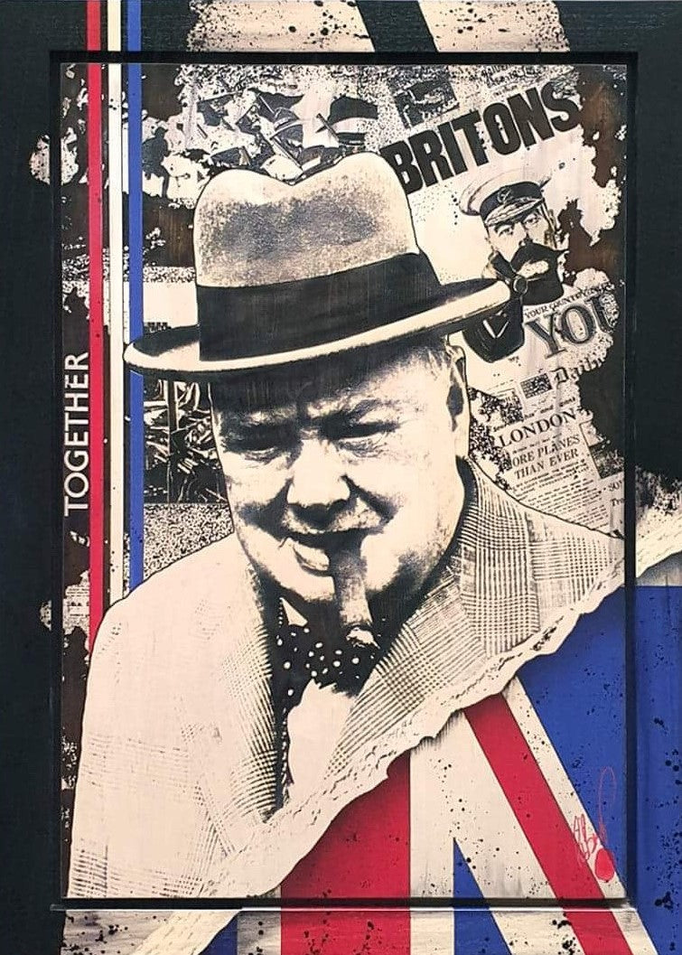 Rob Bishop Never Give In - The Acorn Gallery, Pocklington