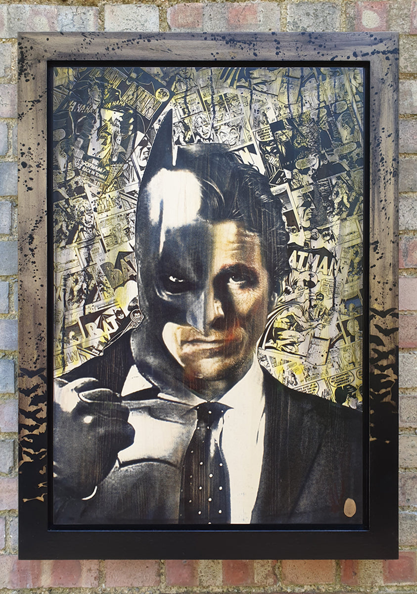 Rob Bishop The Dark Knight Christian Bale - The Acorn Gallery, Pocklington