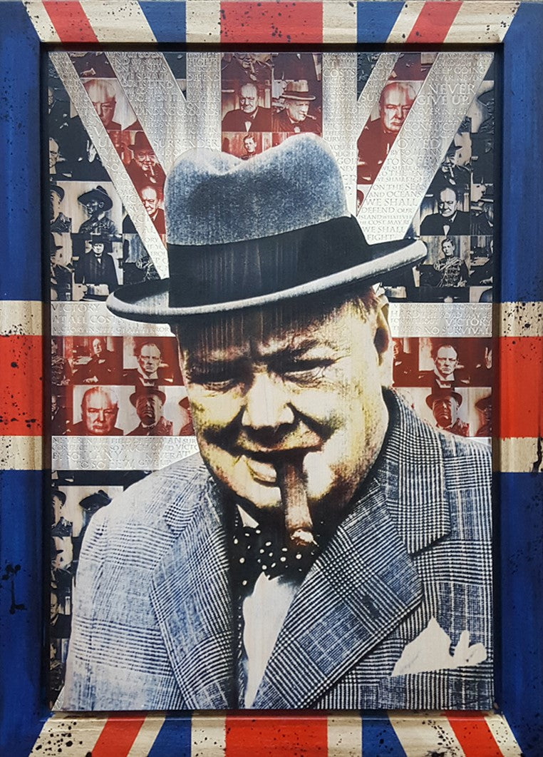 Rob Bishop Winston Churchill Made In Britain Original - The Acorn Gallery, Pocklington
