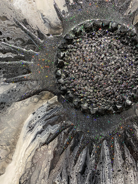 Silver Dream Poppy Original by Robert Cox - The Acorn Gallery, Pocklington