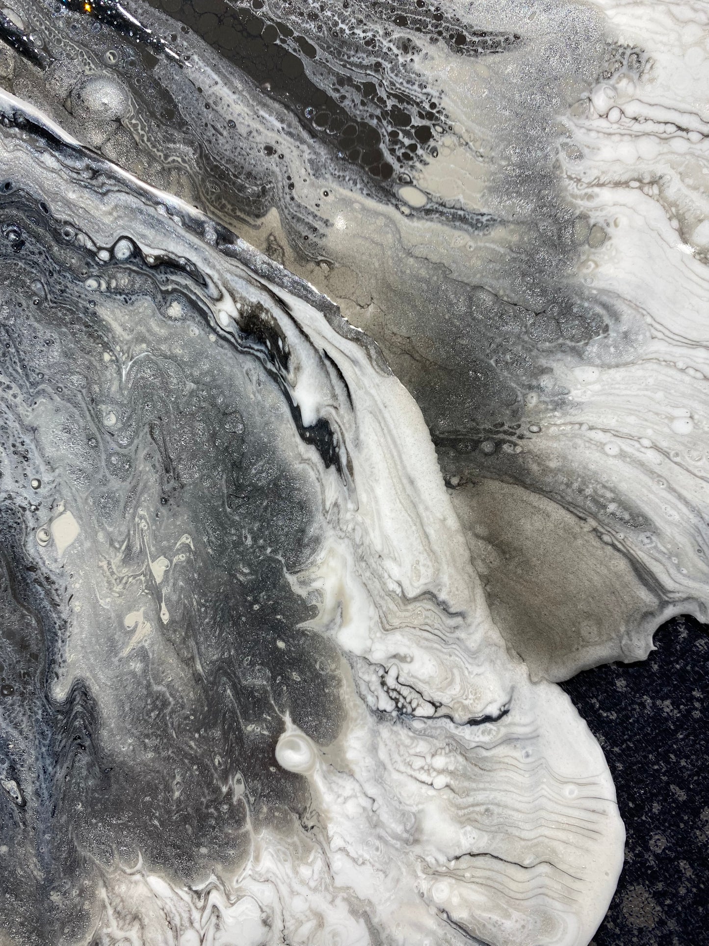 Silver Dream Poppy Original by Robert Cox - The Acorn Gallery, Pocklington